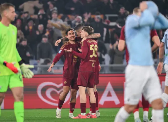 Lazio Takluk dari Roma dengan skor 2-0 dalam laga Derby Della Capitale. (Sumber: X/ OfficiaASRoma)