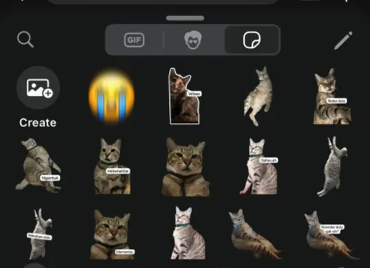 Simak cara membuat stiker WhatsApp pakai foto sendiri gampang banget tanpa aplikasi. (Sumber: Poskota/Shandra)