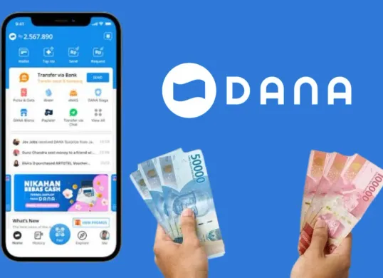 Dapatkan uang gratis dari apk penghasil saldo DANA (Sumber: Poskota/Rivera Jesica Souisa)