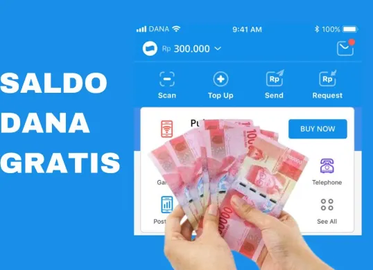 Silakan klaim saldo DANA dari link DANA Kaget secara gratis (Sumber: Poskota/Rivera Jesica Souisa)