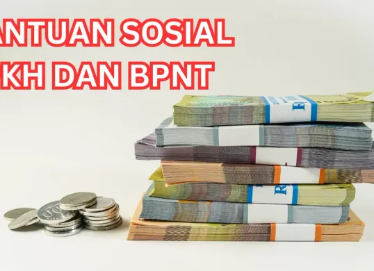 Bantuan sosial PKH dan BPNT. (Sumber: Poskota/Legenda Kinanty Putri)