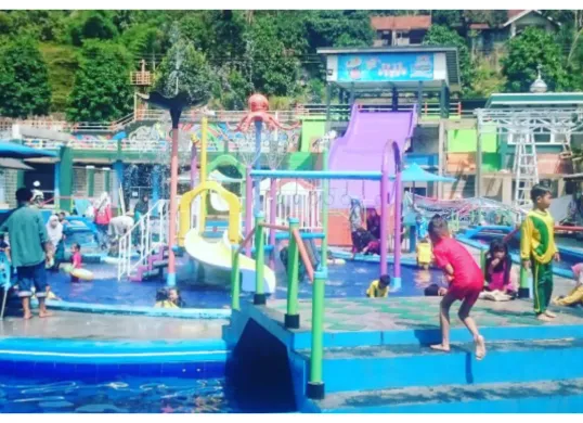 Wisata air Gajah Depa Waterpark yang populer di Sumedang (Sumber: Instagram/@wa_gajahdepa)