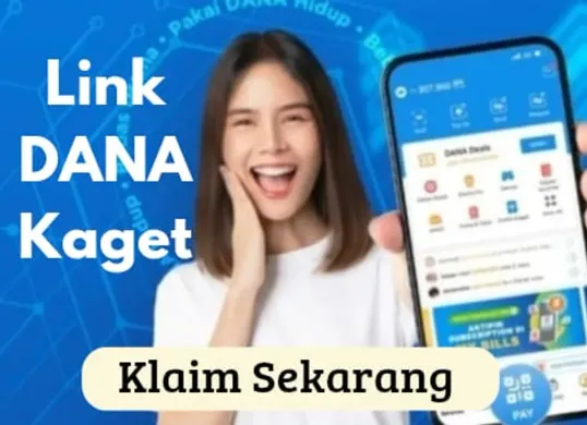 Saldo gratis dari link DANA kaget hari ini Kamis, 9 Januari 2025. (Sumber: Poskota/Risti Ayu Wulansari)