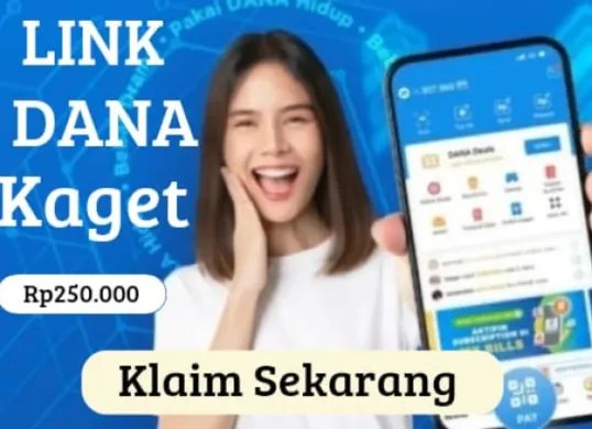 Saldo DANA gratis melalui Link DANA Kaget (Sumber: Poskota/Risti Ayu Wulansari)