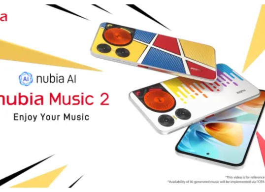 ZTE luncurkan Nubia Music 2 dengan 3 speaker (Sumber: Nubia)