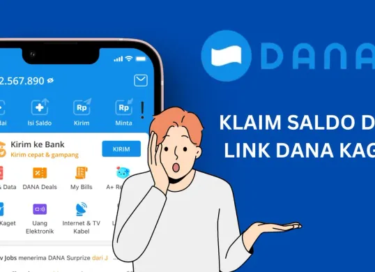 Ambil kesempatan dapatkan saldo DANA gratis dengan cara klaim link DANA Kaget ini. (Sumber: Poskota/Legenda Kinanty Putri)