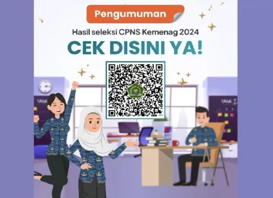 Pengumuman Hasil Seleksi CPNS Kemenag 2024 masa sanggah 13-15 Januari 2025 (Sumber: Dok/Humas Kemenag)