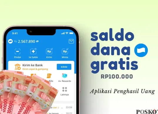 Ambil keuntungan uang gratis dari mengisi survei di aplikasi pernghasil uang. (Sumber: Poskota/Della Amelia)