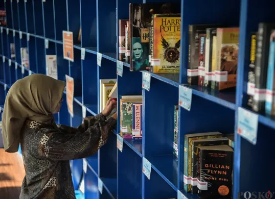 Rekomendasi perpustakaan di Jakarta. (Sumber: Poskota/ Bilal Nugraha Ginanjar)