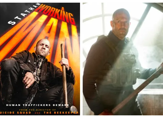 Fim A Working Man yang menyajikan aksi heroik apik khas Jason Statham akan hadir Maret 2025 ini. (Sumber: X/@zakishima_movie)