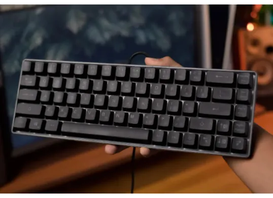 keyboard gaming REXUS Mini Battlefire K68M (Sumber: gamedaim.com)