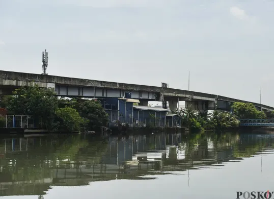 Penampakan Jalan Layang Non Tol (JLNT) Pluit