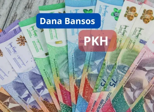 Dana Bansos PKH dicairkan kembali di tahun 2025 kepada para KPM terdata di DTKS kategori anak sekolah SMP. (Canva)