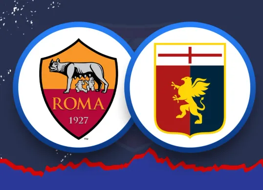 Live streaming AS Roma Vs Genoa di liga italia (Sumber: X/@Football5star)