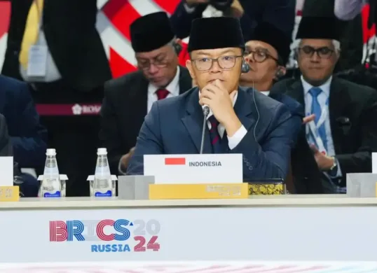 Menteri Luar Negeri, Sugiono saat berada di KTT BRICS 2024, Rusia. (Sumber: Lowy Institute)