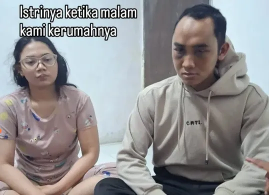 Calvin, seorang ASN di Dispora KBB menghilang usai dianiaya hingga luka lebam diwajah oleh istrinya sendiri. (Sumber: Instagram @asityaarthaz)