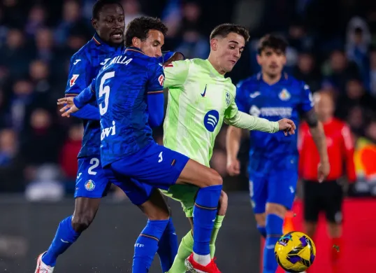 Hanya sanggup kembali hasil imbang lawan Getafe, Barcelona makin jauh dari puncak Klasemen Liga Spanyol. (Sumber: X/ Barcelona)