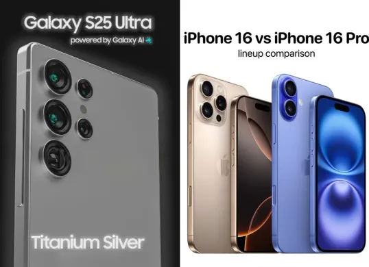 Samsung Galaxy S25 Ultra dan iPhone 16: Pertarungan dua raksasa teknologi di tahun 2025. Mana yang jadi pilihanmu? (Sumber: Pinterest)