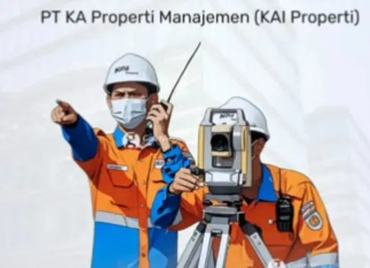 Informasi lowongan kerja PT KAI Properti 2025. (Sumber: Instagram)