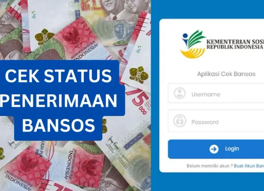 Periksa status penerimaan bantuan sosial. (Sumber: Poskota/Legenda Kinanty Putri)