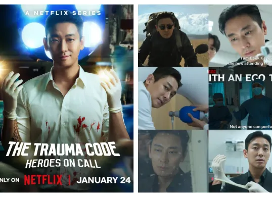 Drama Korea The Trauma Code: Heroes On Call mencuri perhatian penonton sejal rilis perdana. (Sumber: X/@jujihoonglobal_)