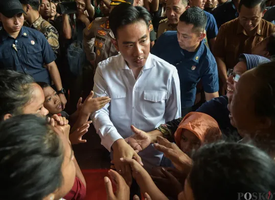 Potret Wakil Presiden, Gibran Rakabuming Raka. (Sumber: Poskoata/ Bilal Nugraha Ginanjar)