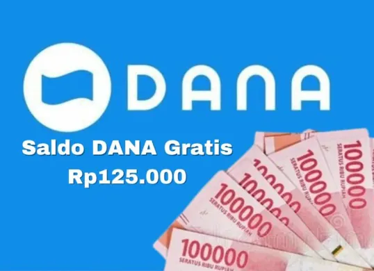 Cara dapatkan saldo DANA gratis Rp125.000 langsung masuk dompet digital dengan cara mudah hari ini, cek selengkapnya. (Sumber: Poskota/Syania Nurul Lita Baikuni)