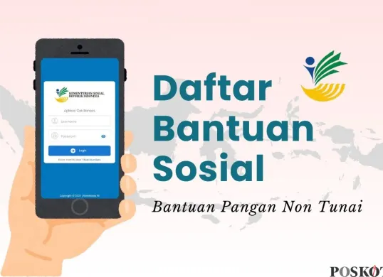 Informasi pendaftaran bansos BPNT 2025. (Sumber: Poskota/Della Amelia)