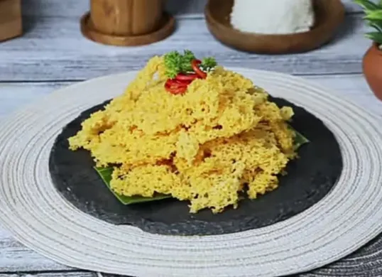 Resep kremesan (Sumber: Tangkap Layar YouTube/Indonesian Simple)