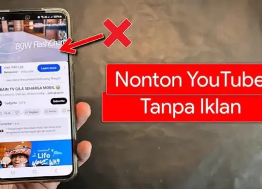 Begini cara menonton video YouTube tanpa gangguan iklan. (Sumber: Tangkap layar/YouTube/TutorInd)