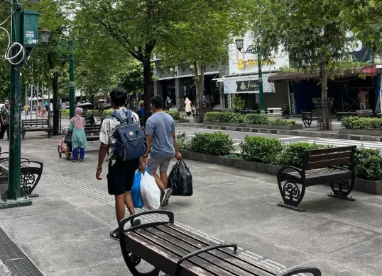 Ilustrasi kawasan Malioboro,Yogyakarta kali ini Pemkot Yogyakarta memberlakukan Kawasan Tanpa Rokok (KTR) di Malioboro bagi yang melanggar bakal dikenai sanksi denda maksimal hingga Rp7,5 juta. (Sumber: Capture Instagram MalioboroExplore)