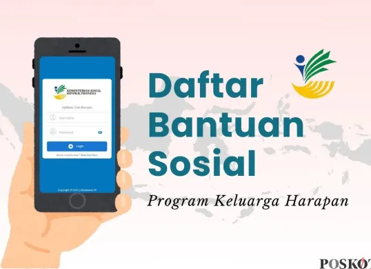 Informasi cara daftar bansos PKH 2025. (Sumber: Poskota/Della Amelia)