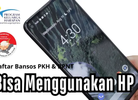 Manfaatkan HP untuk melakukan pendaftaran calon KPM Bansos PKH atau BPNT 2025. (Sumber: Unsplash/Daniel Romero/Edited Dadan)