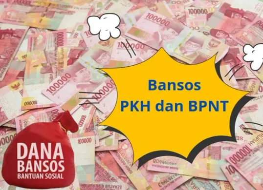 Pencairan saldo dana bansos PKH BPNT 2025. (Sumber: Poskota/Risti Ayu Wulansari)