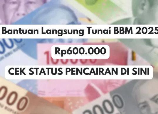 Pemerintah memberikan saldo dana gratis Rp600.000 untuk penerima bantuan yang terdata dalam subsidi BLT BBM 2025. Cek status penerimanya di sini!  (Sumber: Poskota/Herdyan Anugrah Triguna)