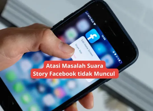 Cara mengatasi saat buat video story Facebook tidak ada suaranya. (Canva)