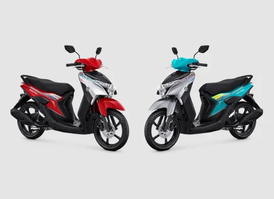 Tampilan motor Matic Yamaha Gear 125 dengan warna baru. (Sumber: yamaha-motor.co.id)