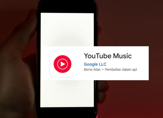 Cara download lagu di aplikasi YouTube musik. (YouTube)