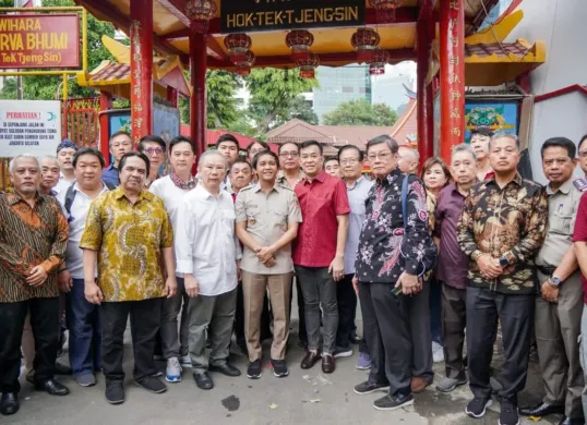 Yayasan Vihara Amurva Bhumi yang terletak di Karet, Jakarta Selatan. (Sumber: Dok. Humas Vihara Amurva Bhumi)