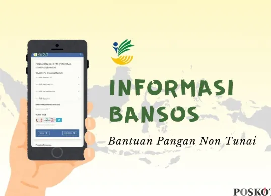 Informasi pencairan saldo dana bansos BPNT aau bansos sembako 2025. (Sumber: Poskota/Della Amelia)