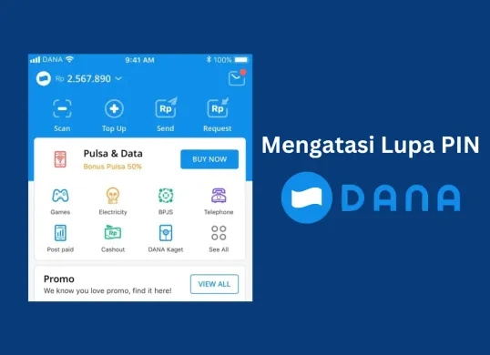 Ikuti cara ini untuk mengatasi lupa PIN DANA. (Sumber: Poskota/Adam Taqwa Ganefin)