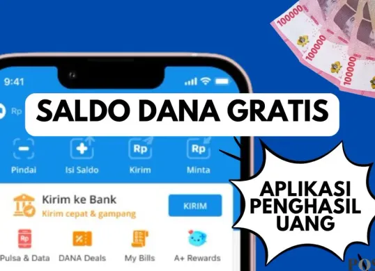 Dapatkan saldo DANA gratis hanya dengan menonton video streaming YouTube. Baru 2 menit, saldo Rp25.000 sudah di tangan. (Sumber: Poskota/Neni Nuraeni/DANA)