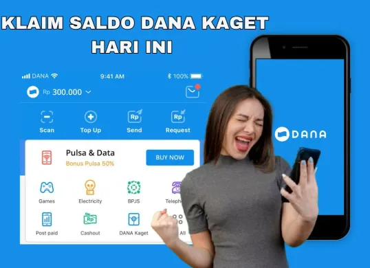 Segera klaim saldo DANA Kaget hari ini (Sumber: Poskota/Rivera Jesica Souisa)