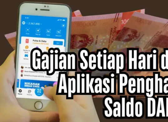 Rasakan sensasi gajian setiap hari dengan menggunakan aplikasi penghasil uang gratis ini. (Sumber: Pexels/Ahsanjaya/edited Dadan Triatna)