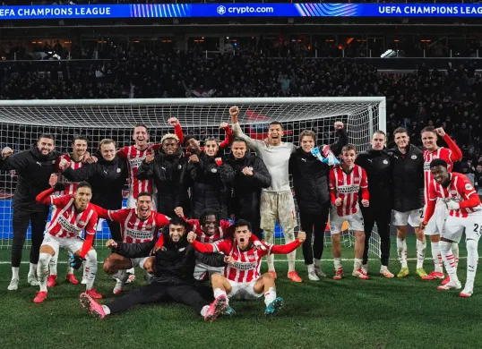 Hasil Liga Champions Liverpool takluk dari tuan rumah PSV dengan skor akhir 2-3. (Sumber: X/ PSV)