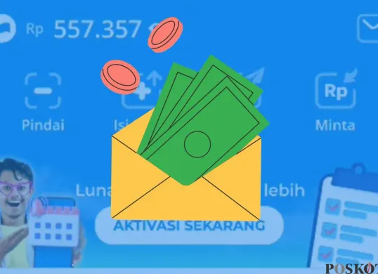 Cara mendapatkan saldo DANA gratis dengan cara memanfaatkan aplikasi penghasil uang. (Sumber: Poskota/Arip Apandi)