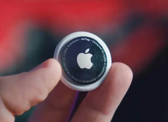 Potret Airtag yang dibuat oleh Apple. (Sumber: 9to5mac)