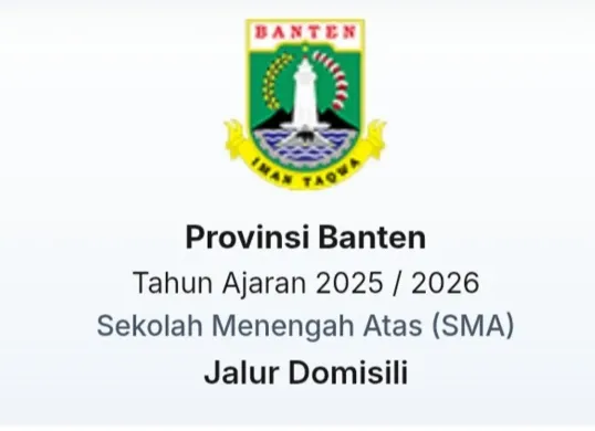 Panduan melakukan daftar ulang SPMB Banten 2025. (Sumber: SPMB Banten)