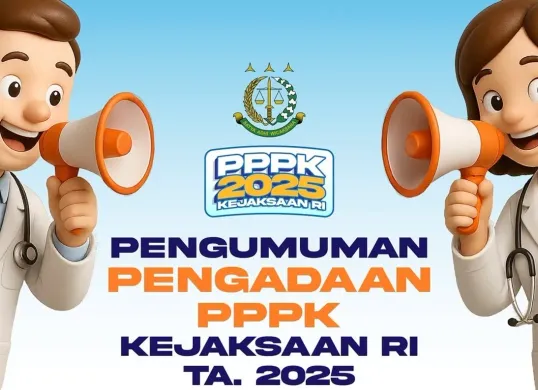 Rekrutmen PPPK Kejaksaan RI 2025 (Sumber: Instagram @biropegkejaksaan)