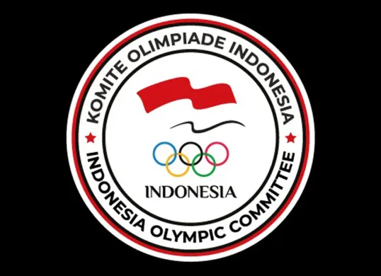 Ilustrasi logo Komite Olahraga Indonesia.